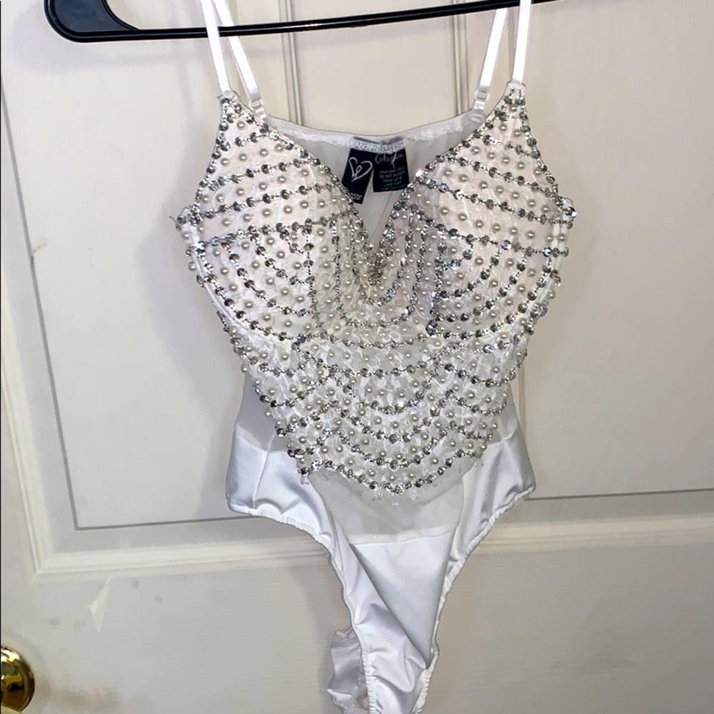 Windsor beaded body suit